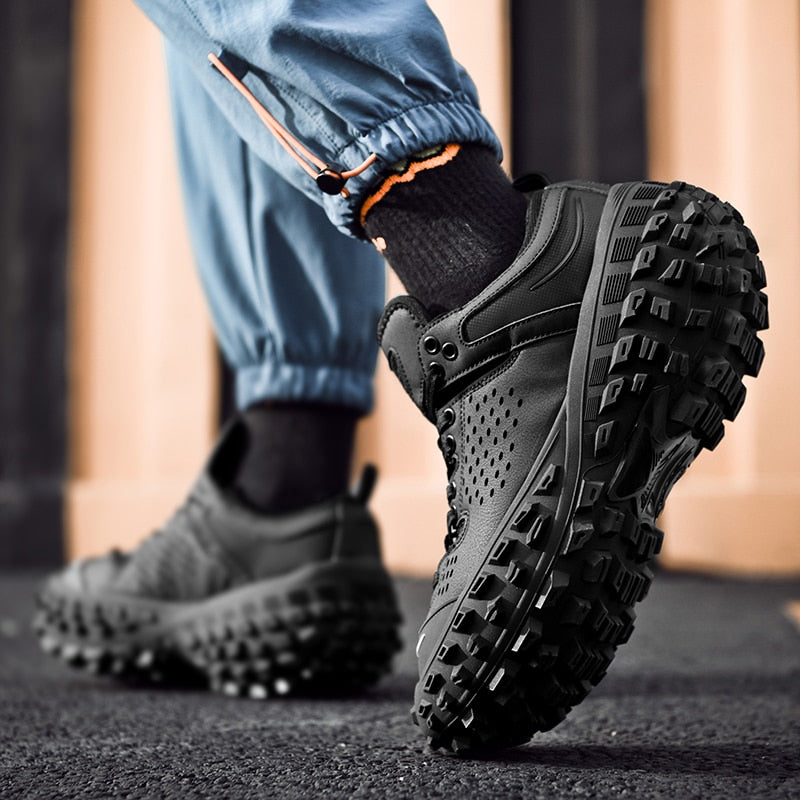Tank Shoes Multiple-Lace Daddy's Shoes for Men Maxct