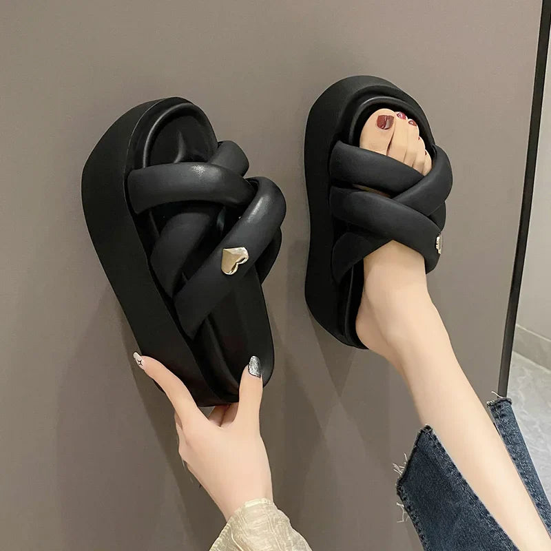 Wedge Sandals 8cm for Women Maxct