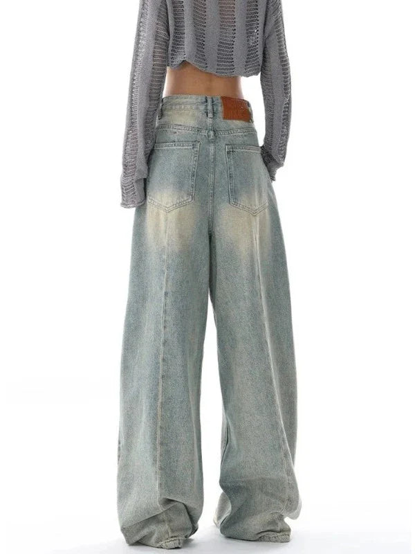 High Waisted Baggy Jeans Bliss for Women Maxct