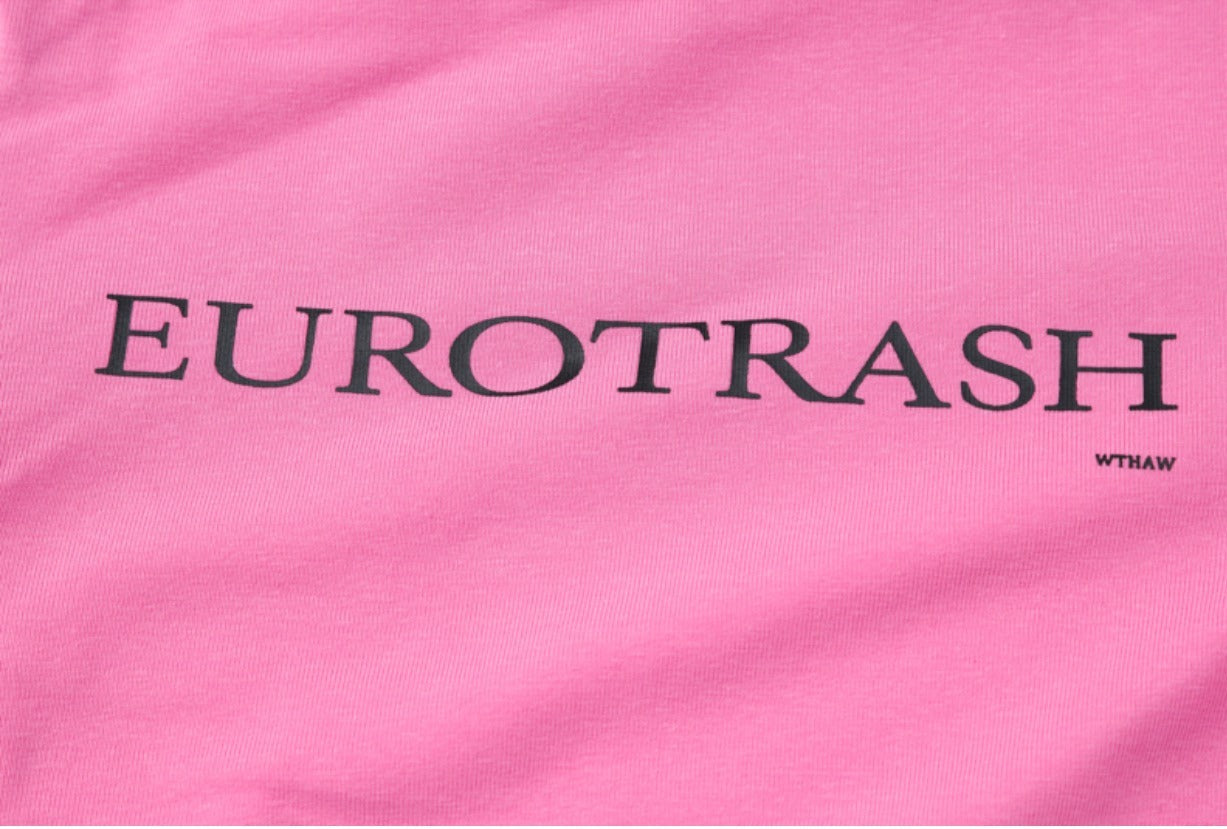 Maxct Eurotrash Letter Print T-Shirt - Image 6