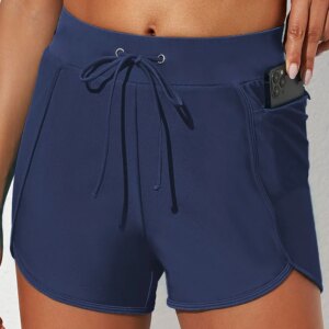 Maxct &Drawstring Waist Swim Shorts