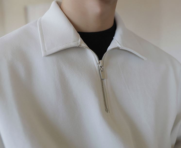 Maxct 5415 Half Zip-Up Collar Sweater & Casual Pants