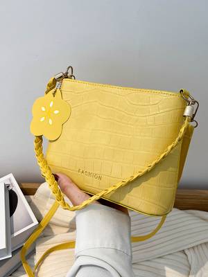 Bag For Love - Quilted Chain Baguette Bag - Women Maxct Bags
