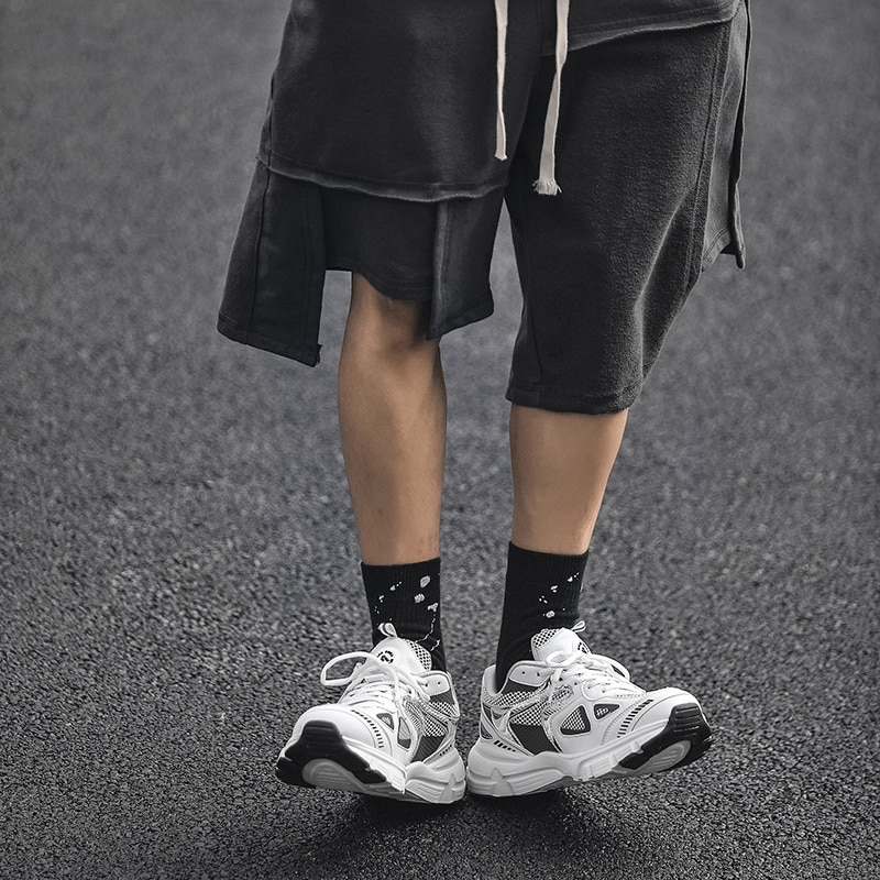 Luxury Mesh Men's Chunky Sneakers - true deals club