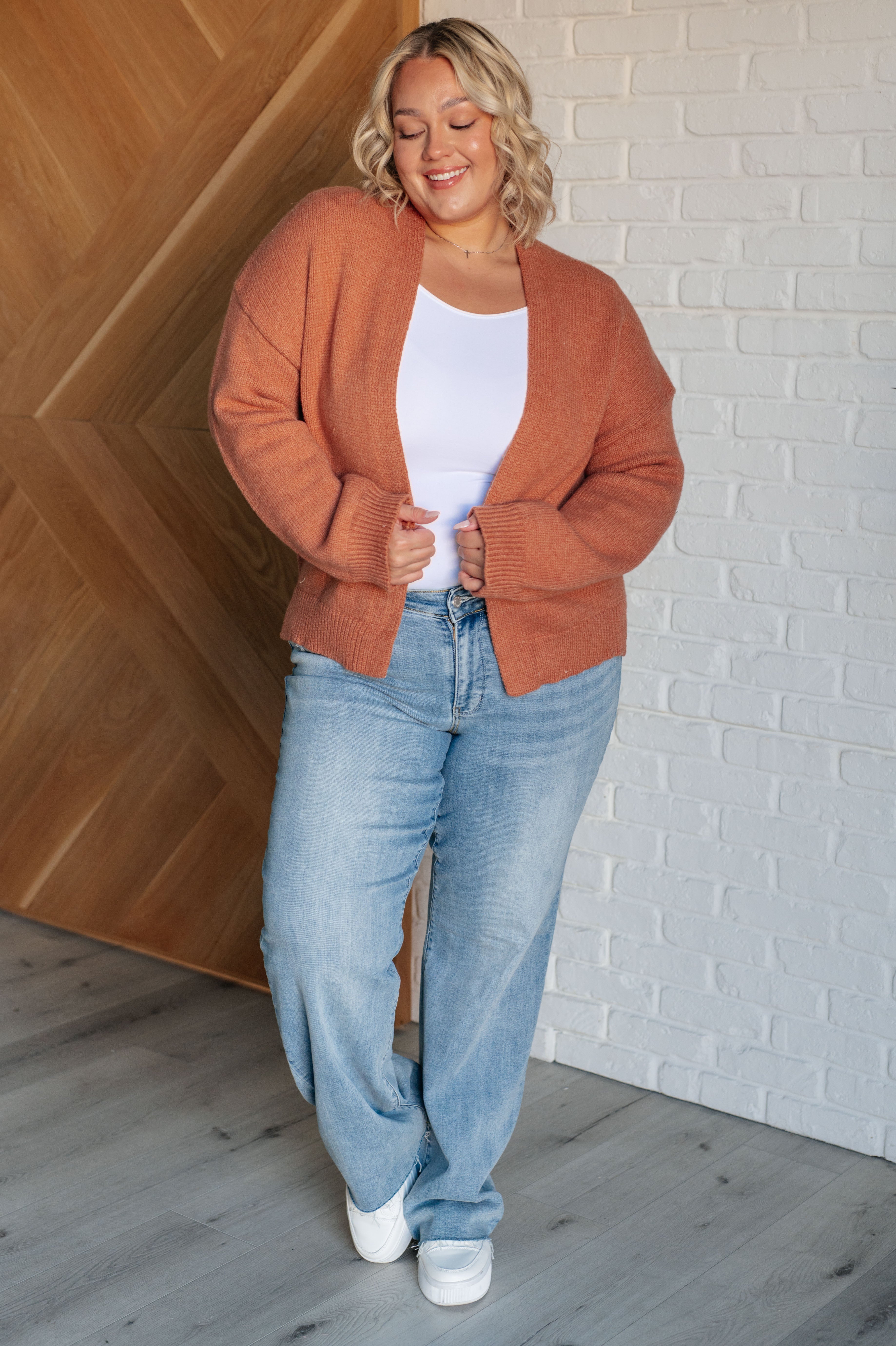 Maxct &Wait for True Love Open Front Cardigan