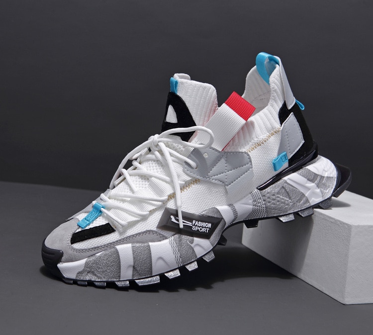 Breathable Lace-up Sneakers - true-deals-club