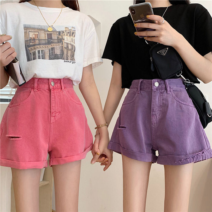 Candy Fairy Distressed Shorts Maxct