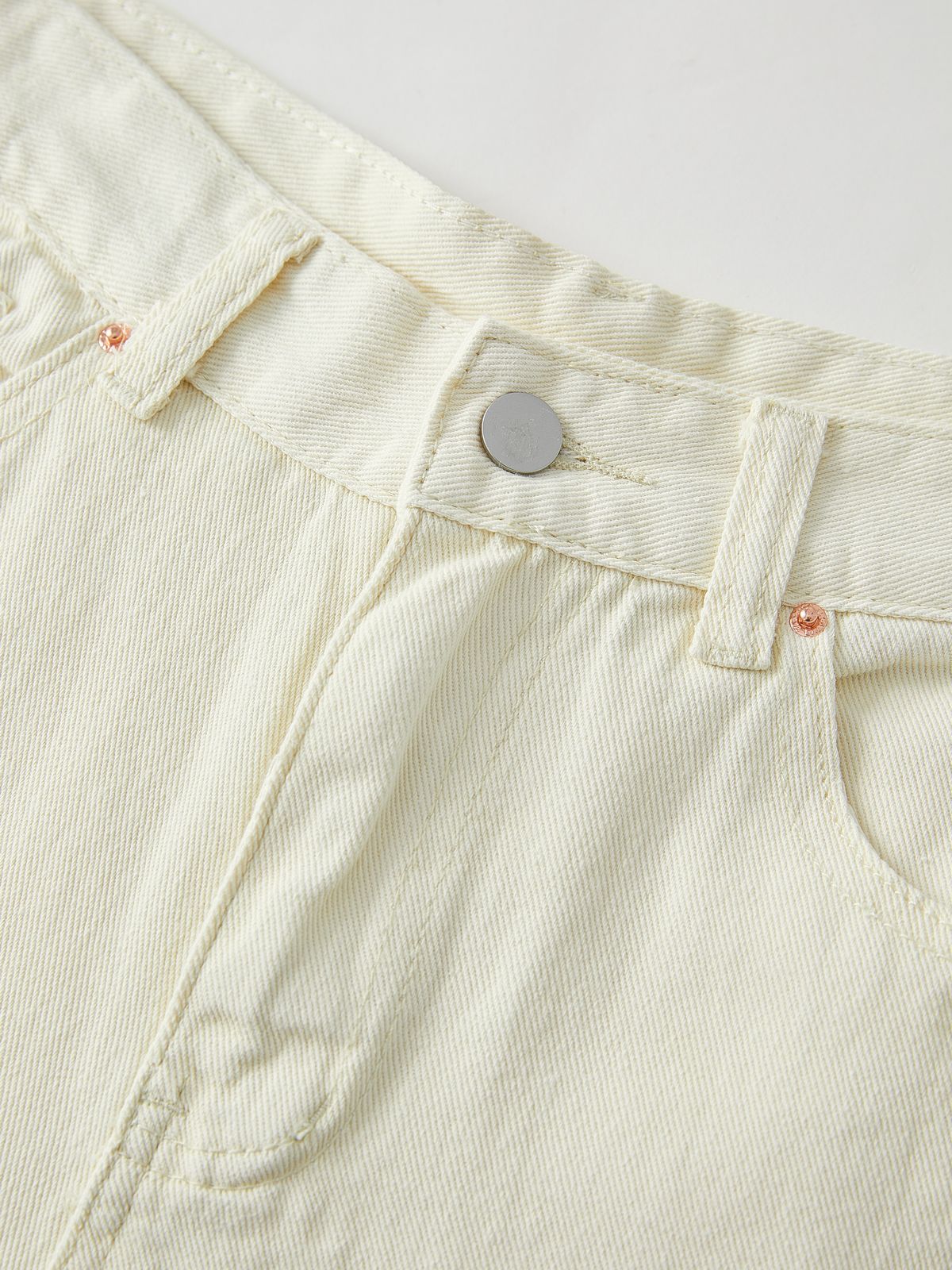 Basic Wash Straight Leg Boyfriend Jeans Maxct