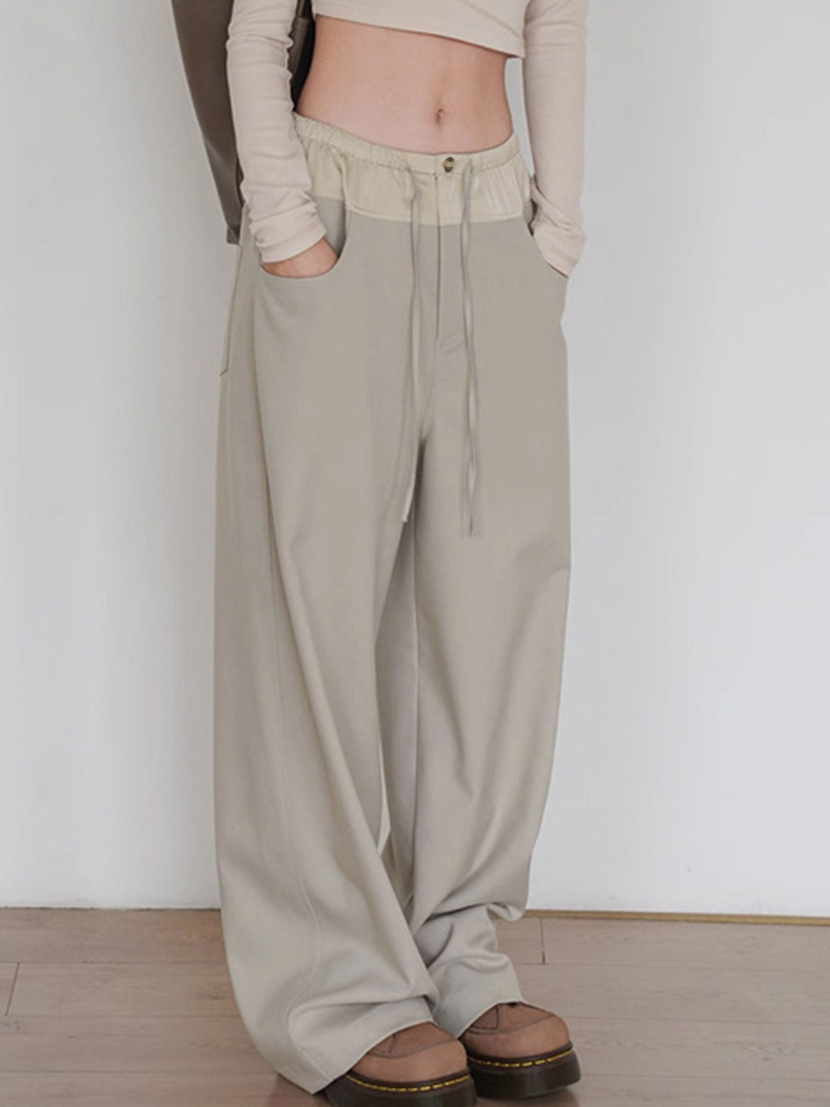 Maxct Knotted Wide Leg Pants