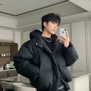 Maxct Hooded Puffer Cotton-padded Jacket