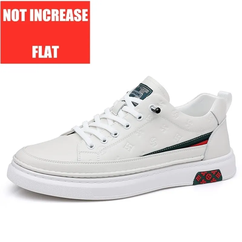 Men's Split Leather Elevator Shoes Maxct
