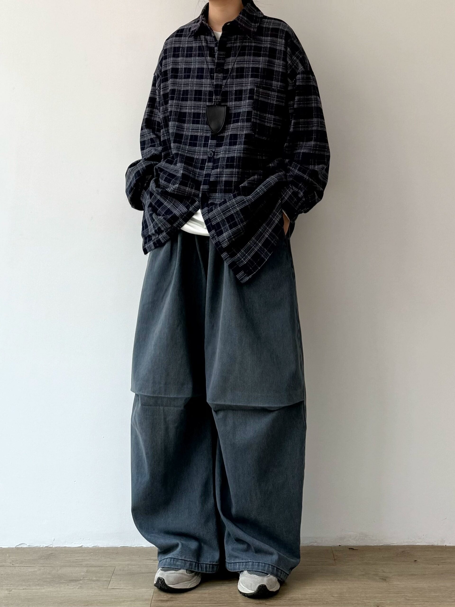 EVER Essential Plaid Shirt Maxct