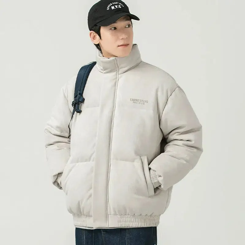 Maxct Stand Collar Cotton Coat