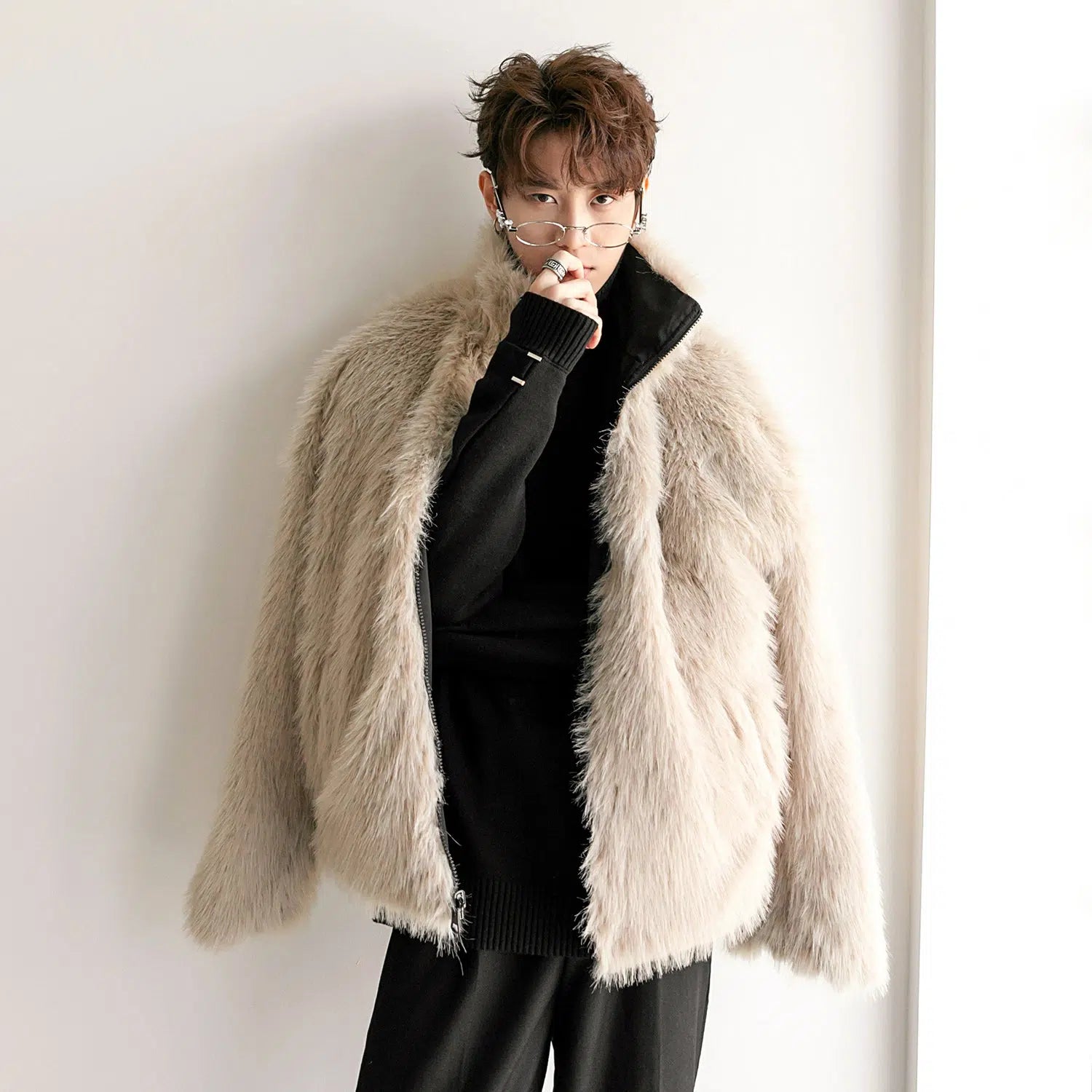 Maxct Doube-Side Faux Fur Coat