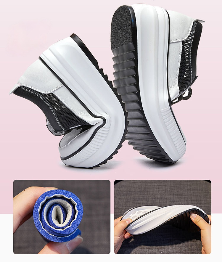 8cm Mesh Hollow Shoes for Women - true-deals-club