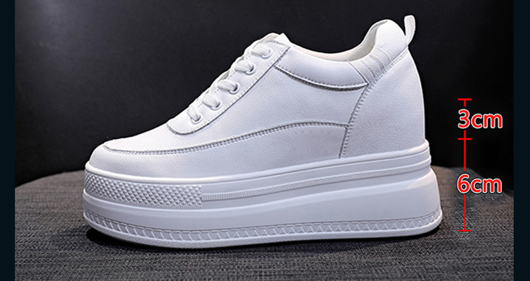 Women's 9cm Platform Wedge Sneakers - true deals club