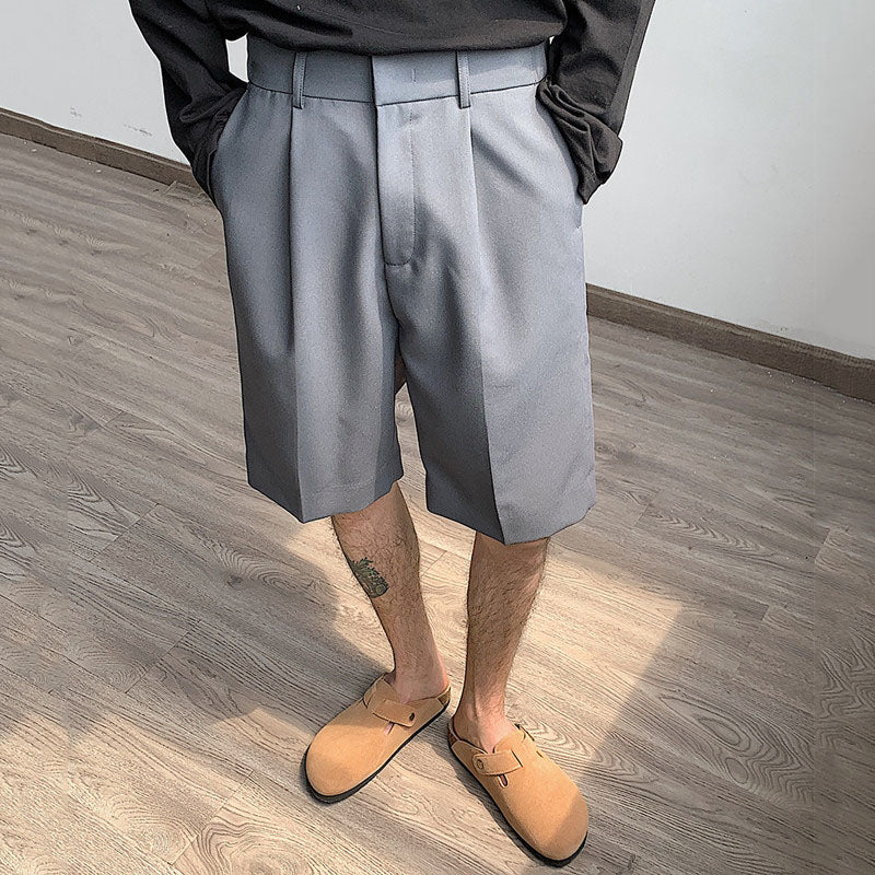 Maxct Five Points Casual Straight Shorts