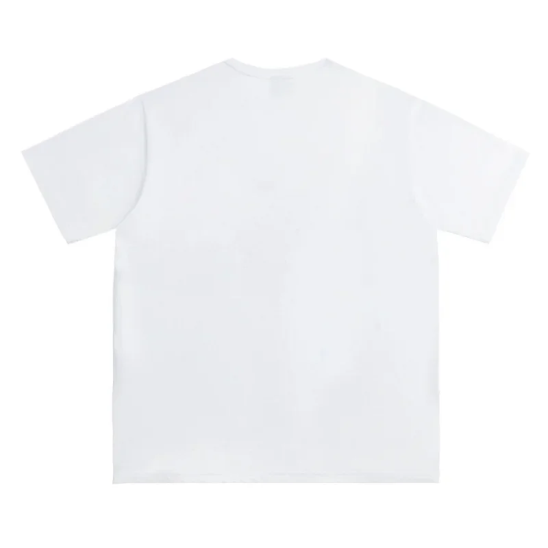 Maxct American Hip-Hop Cartoon Boy Printed Oversized Short-Sleeved T-shirt Y2K Loose Summer Heavy Half-sleeved Street Women Clothing