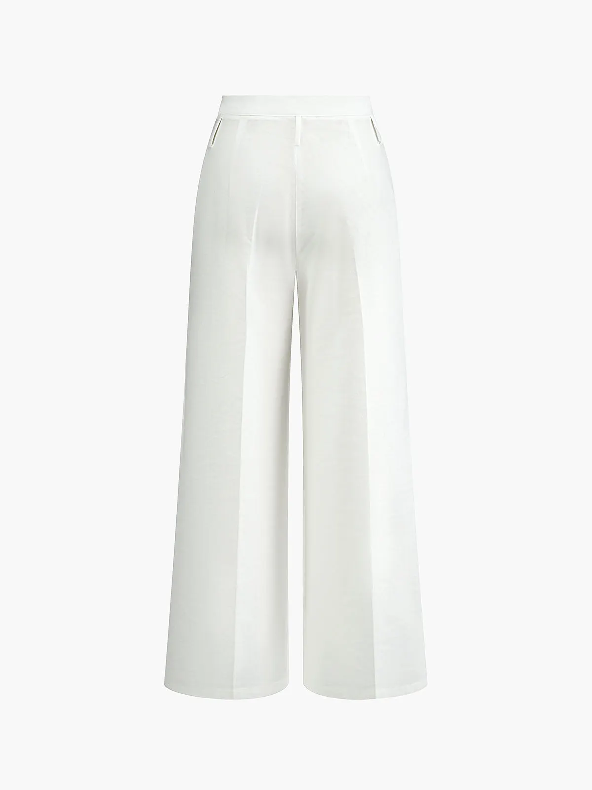 Maxct Minimalist Linen Two Piece Pants Set