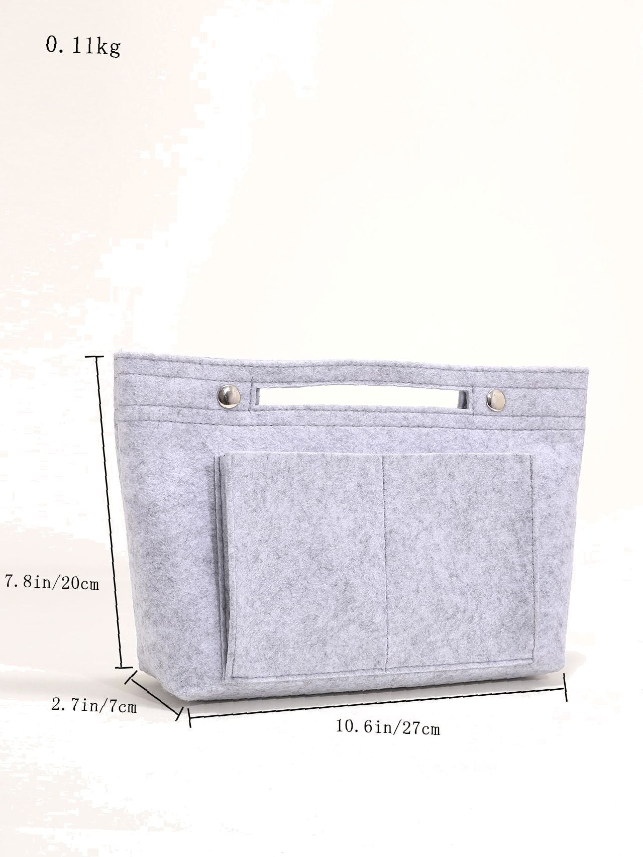 Maxct - Snap Button Bag Insert  - Women Tote Bags
