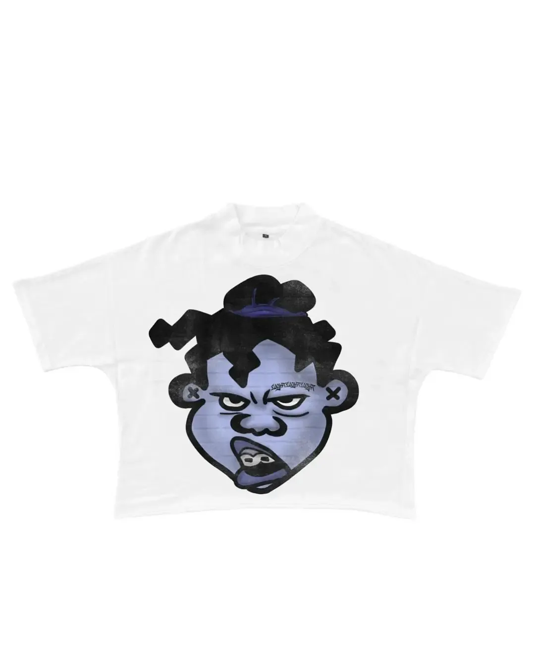 Anime Harajuku Cartoon Print T-shirt Women Y2k style top Street clothing Oversized T-shirt Goth T-shirt vintage women clothing