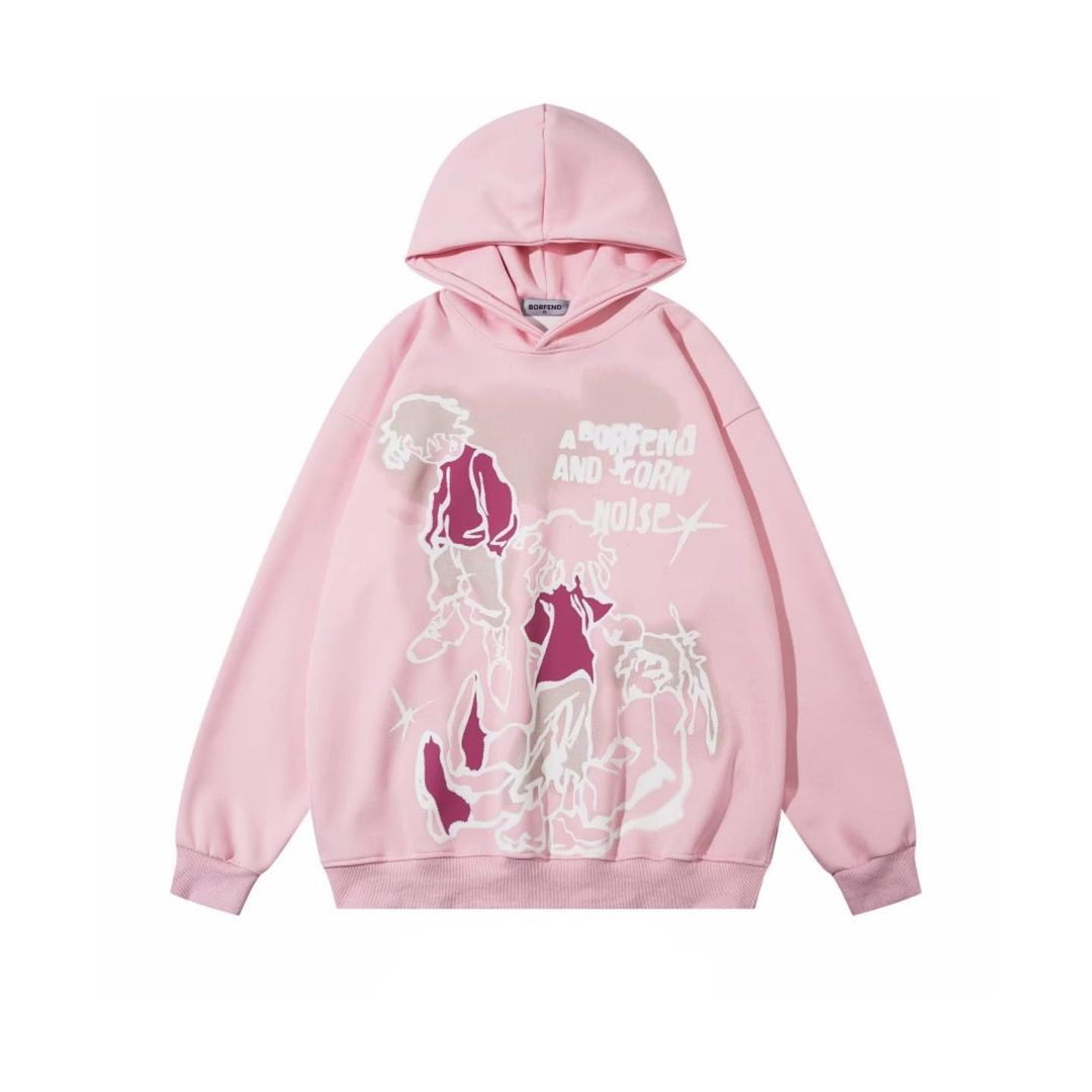 Y2K Women's Men's Hoodies Clothing Long Sleeve Pullover Sweatshirt Streewear Oversize hi-pop vintage hoodies kpop kpop dance