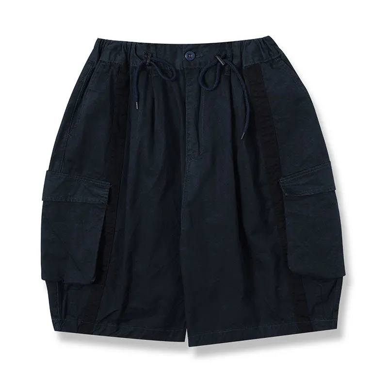 Maxct Retro Drawstring Loose Bloom Shorts