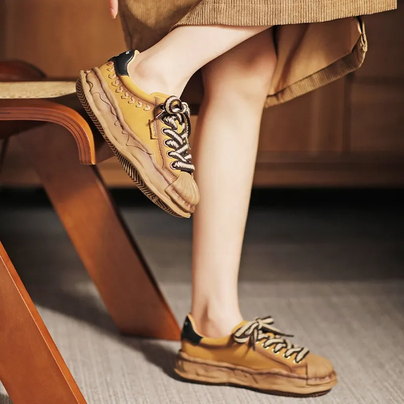 Original Sole Sneakers Platform Low-top Lace up Maxct