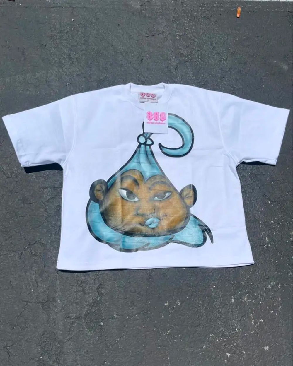 Streetwear Hip Hop Cartoon Character Graphic Printed T Shirt New Harajuku Gothic Cotton Drop Sleeves Oversized T Shirt Men Women