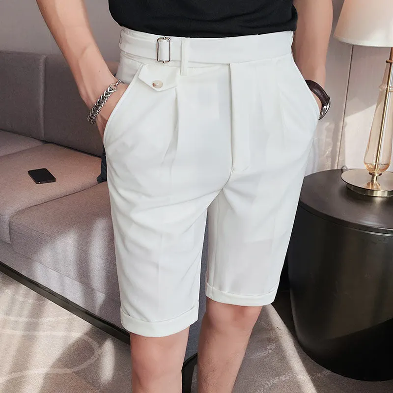 Maxct Thin Slim Straight British Shorts