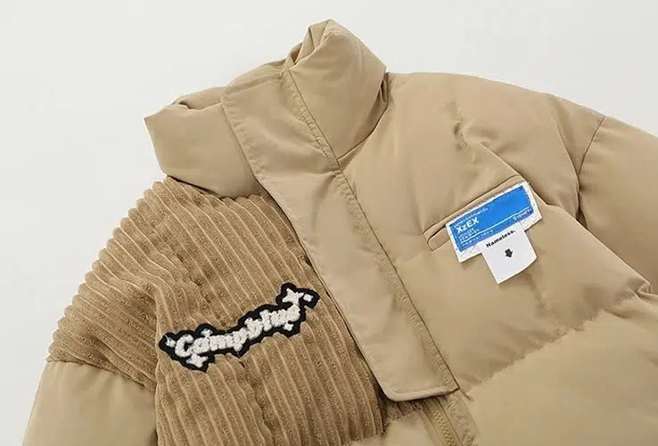Maxct Stand-collar Cotton-Padded Puffer Jackets