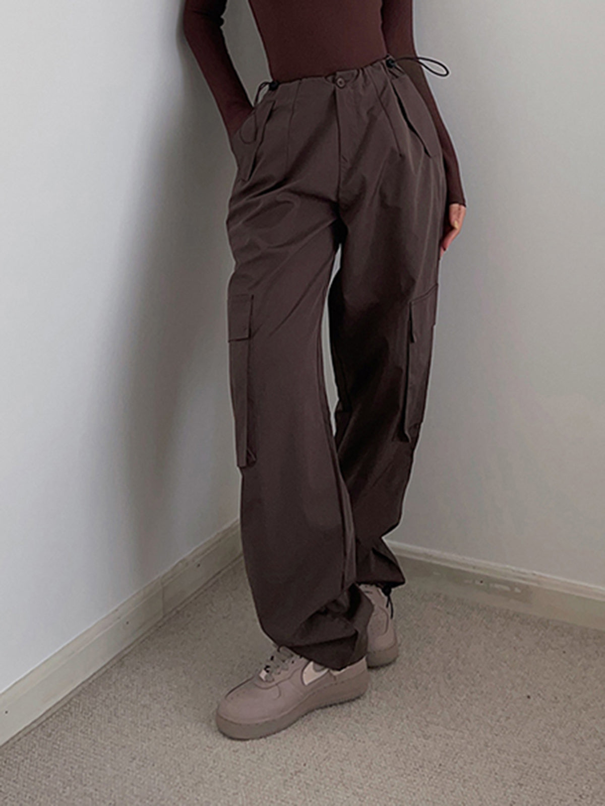 Maxct Boho Cargo Parachute Pants