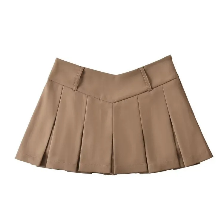 Y2K Pleated Micro Skirt Maxct