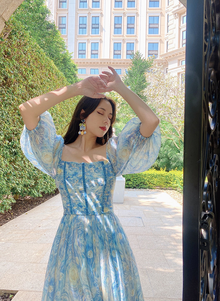 Starry Nights Midi Dress Maxct