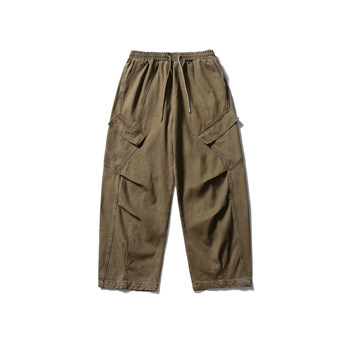 EVER Thickened Washed Cargo Pants Maxct
