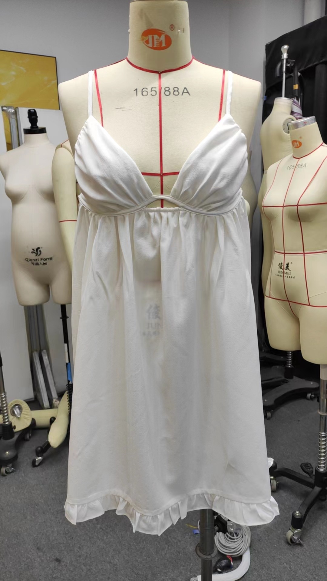 Maxct Matea Mini Dress White