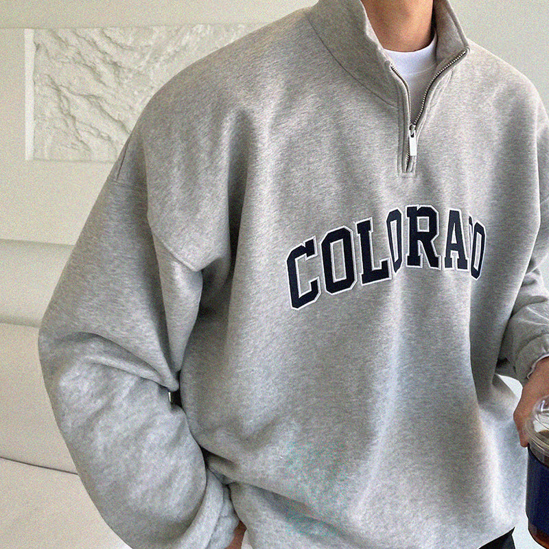 Maxct 4100 Half Zip-Up Colorado Turtleneck Sweater