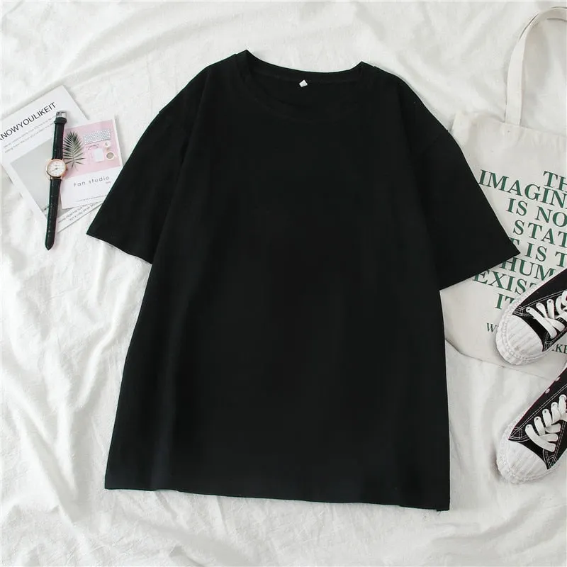 Maxct Women T-shirt Black Cotton Oversized T Shirt Express Hip-Hop Top Harajuku Retro Beautiful Gothic Graphic Punk Woman Clothes 703-0
