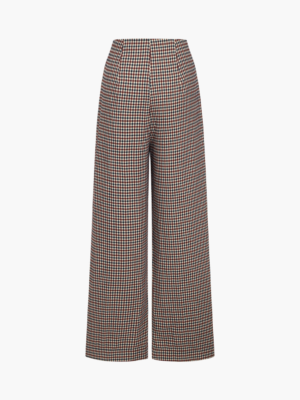 Maxct Houndstooth Wide Leg Dress Pants