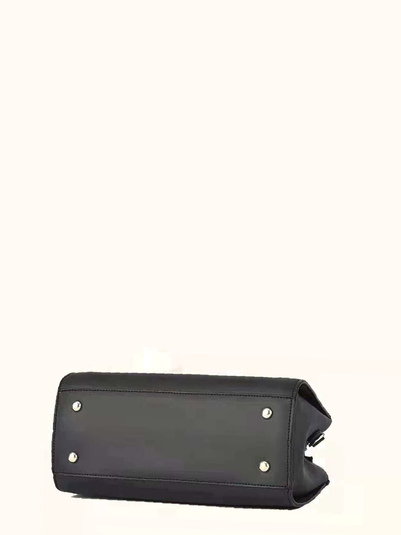 Maxct - Pom Pom Decor Letter Graphic Shoulder Bag - Women Tote Bags