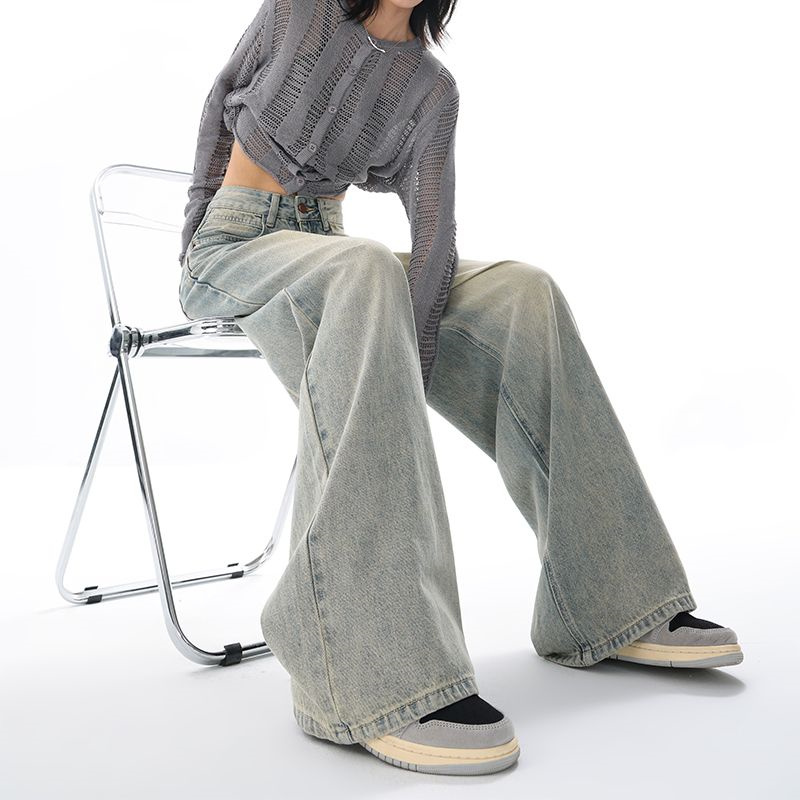 High Waisted Baggy Jeans Bliss for Women
