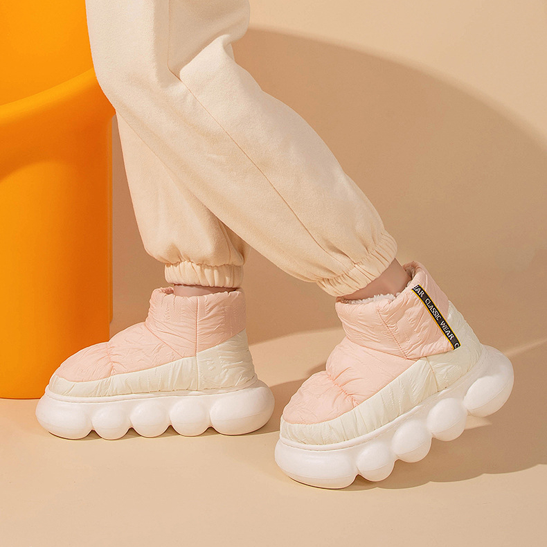 Chunky Ankle Snow Winter Boots - true-deals-club