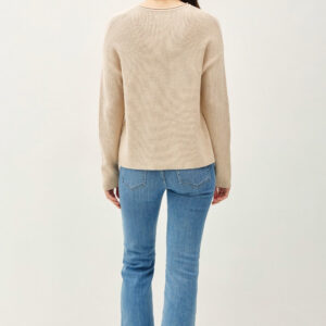 Maxct &Be Cool Round Neck Long Sleeve Sweater