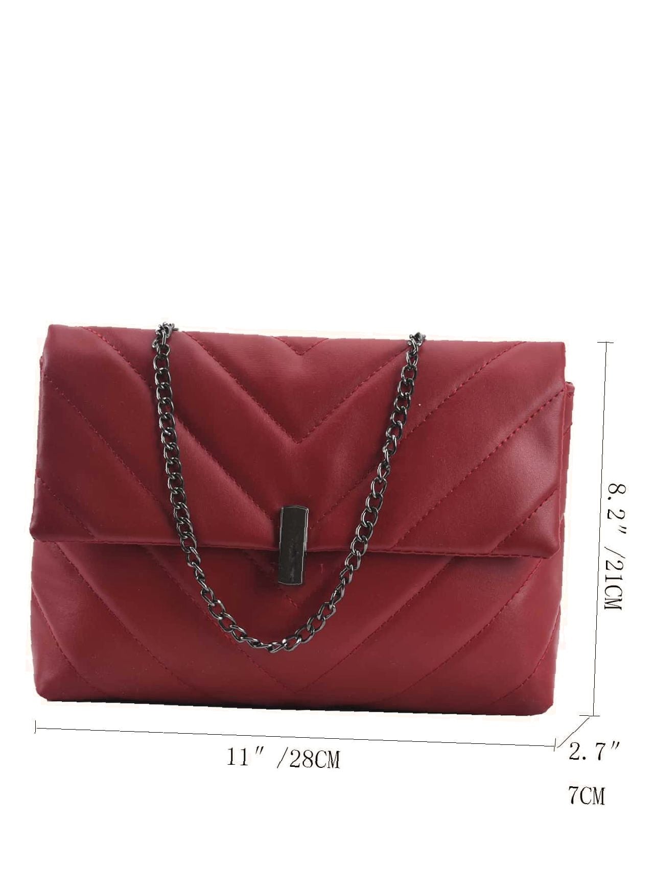 Maxct - Chevron Chain Tote Bag  - Women Tote Bags
