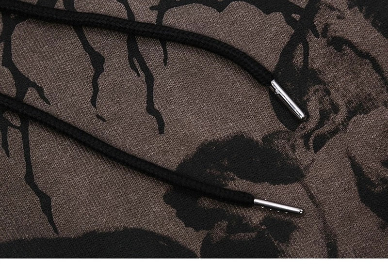 Fairy Grunge Zipper Hoodie for Men Maxct