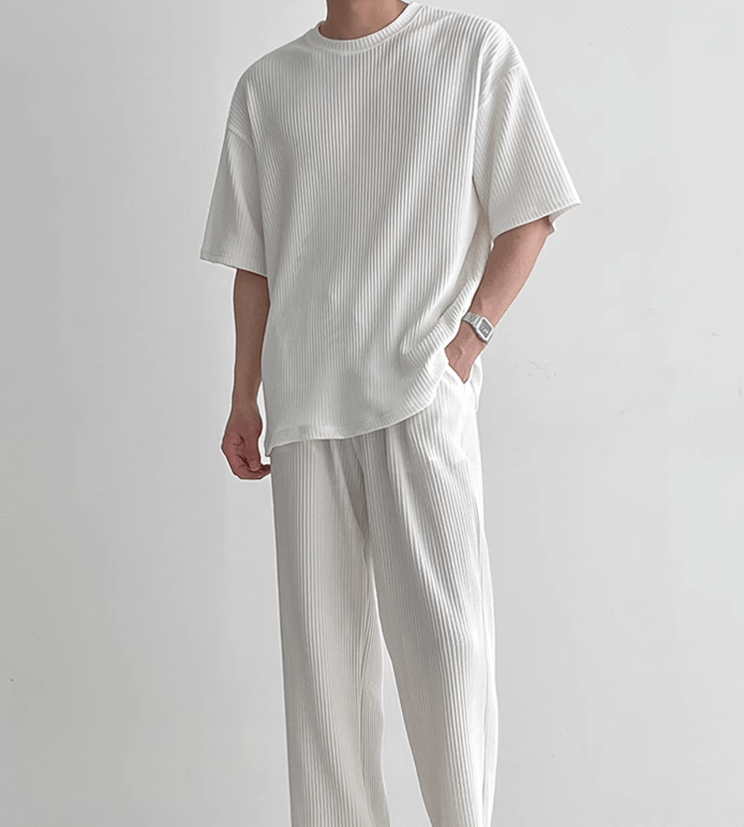 Maxct 9102 Pleated Shirt, Shorts, Pants