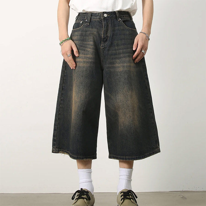 Wash Me Out Baggy Denim Shorts Maxct