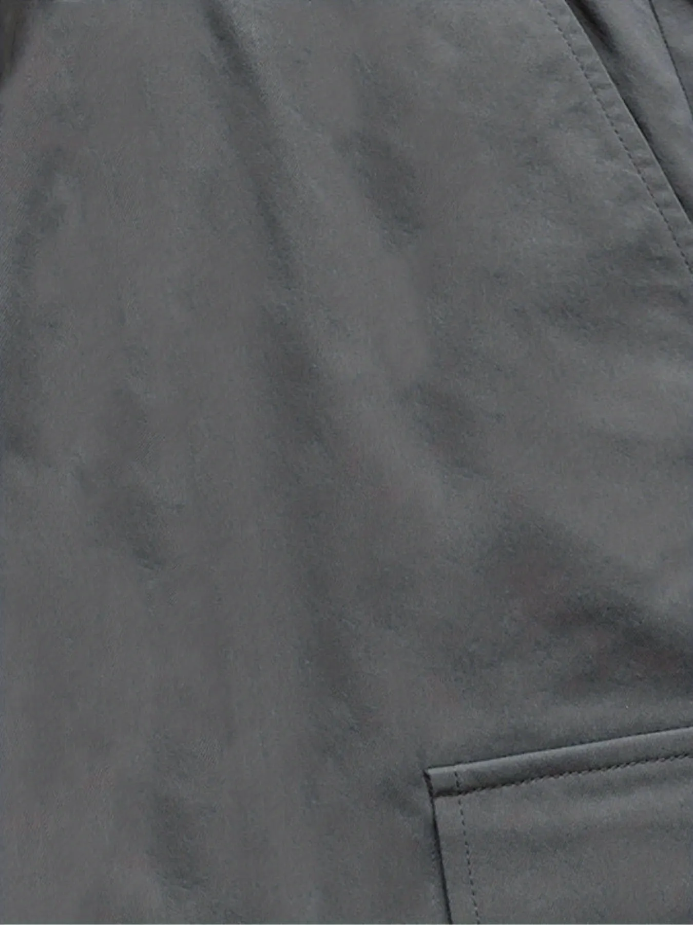 Men's Letter Graphic Drawstring Waist Cargo Pants With Flap Pockets
