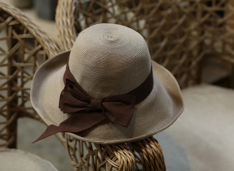 Straw Hat Artsy Travel Women's Anti-DDoS Foldable Hat