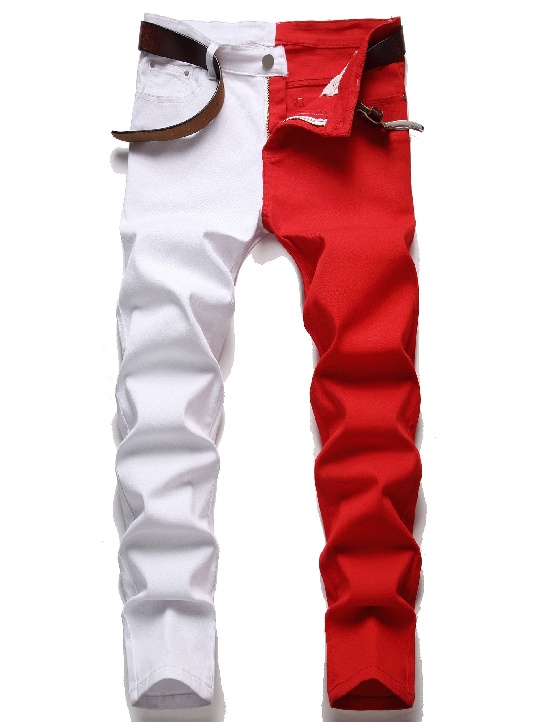 Men's Slim Straight Fit Jeans Casual Washed Stretch Denim Jeans Best Sellers